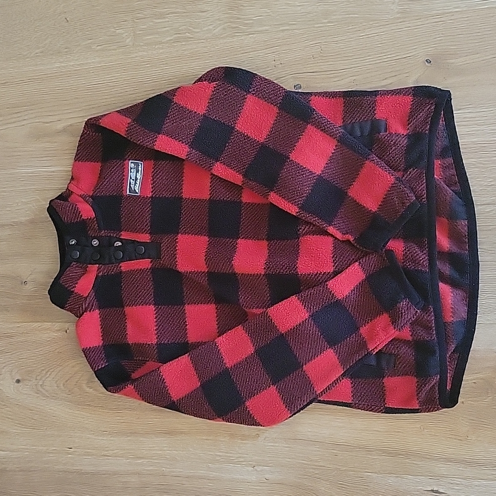 Eddie bauer kids fleece. 3/4 snap. 10/12